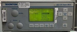 Boonton 4531 OPTIONS 1,2,30 Single Channel RF Power Meter Systemo