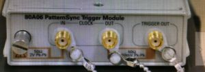 Tektronix 80A06 PatternSync Trigger Module for DSA8200 Tested Good.