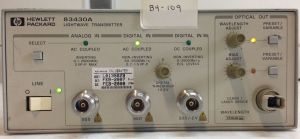 HP Agilent 83430A Lightwave Transmitter 1310.04 nm