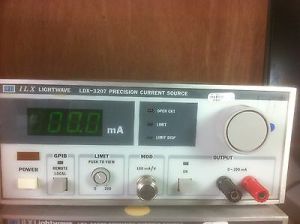 ILX Lightwave LDX-3207 Precision Laser Diode Current Source.