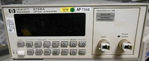 HP 8156A Optical Attenunator Option 101