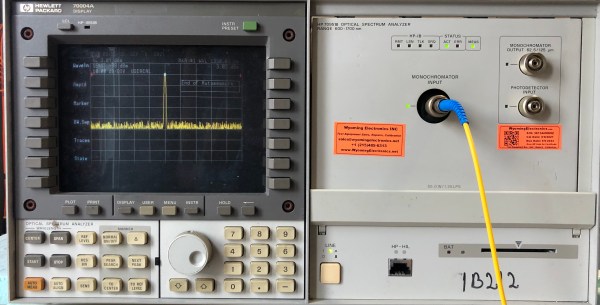 Service & Repair of HP 70951A Optical Spectrum Analyzer OSA