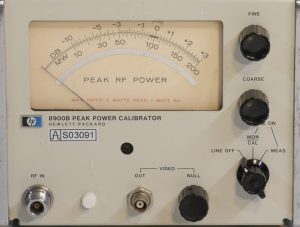 HP 8900B Peak Power Meter