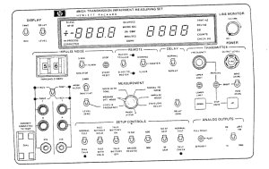 HP / Agilent 4943A Transmission Impairment Measurement Set (TIMS)