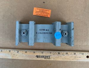 WESTERN ELECTRIC D176170 FILTER  WAVEGUIDE SEE PIC