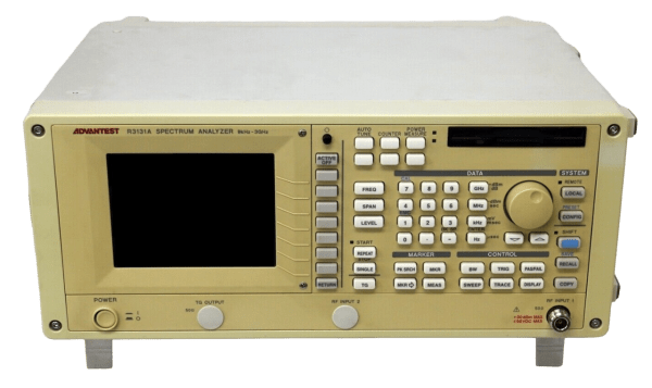 Advantest R3131A 9 kHz to 3 GHz Spectrum analyzer