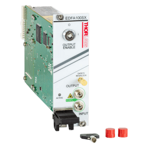 ThorLabs EDFA100SX C-Band Erbium-Doped Fiber Amplifier, >20 dBm, Single Mode, PXIe Module