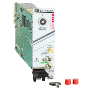 ThorLabs EDFA300SX C-Band Erbium-Doped Fiber Amplifier, >24.5 dBm, Single Mode, PXIe Module