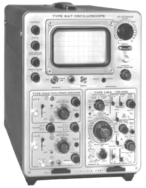 Tektronix 647 Modular Oscilloscope, 50 MHz