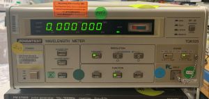 Advantest TQ8325 Digital Optical Wavelength Meter /  UPDATED CALIBRATION