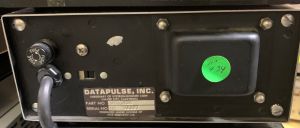DataPulse 101 pulse generator VINTAGE tested P/N 37000-424