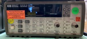 Agilent HP 53131A 255 Mhz 2 Channel Digital Universal Counter