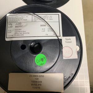 Bell Helicopter Textron M22759/41-22-9 Electrical Wire 100′